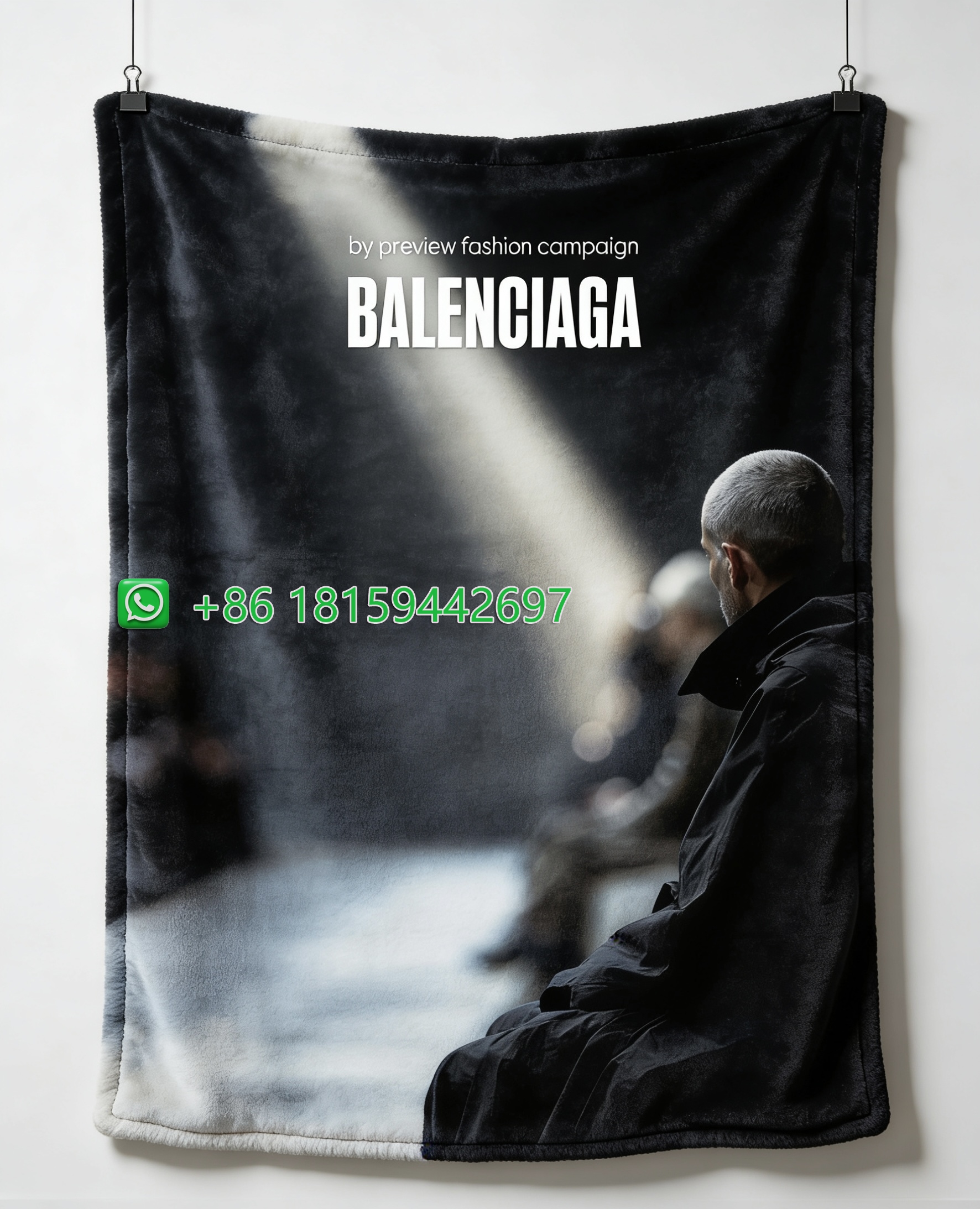 Balenciaga Throw Blankets